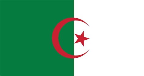 Premium Vector Algeria Flag In Vector