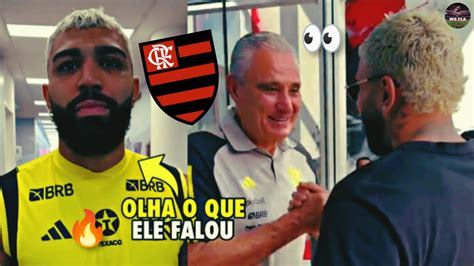 Gabigol EstÁ De Volta Ao Flamengo Veja Como Foi O Encontro Com Tite E