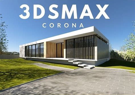 Blue Sky Exterior HDRI Corona 3DSMAX Scene 3D Model CGTrader