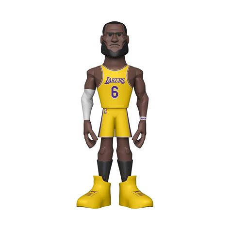 Funko GOLD NBA Los Angeles Lakers LeBron James 12 In Vinyl Figure