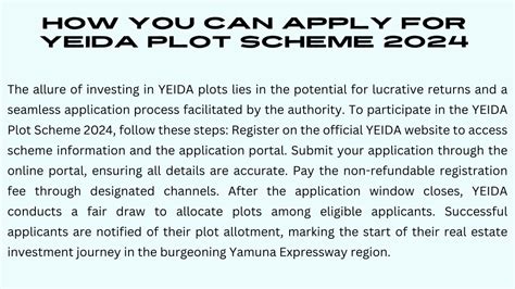 Yeida Plot Scheme 2024 Draw Date 2024 Jannel Sophronia