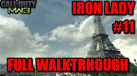 Call Of Duty Modern Warfare 3 2011 11 Iron Lady Paris Eiffel