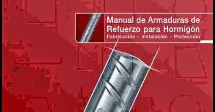 Estudiantes Ingeniería Manual De Armaduras De Refuerzo Para Hormigón