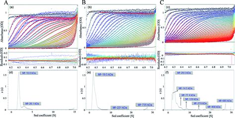 Analytical Ultracentrifugation Analyzed The Sedimentation Velocity Sv