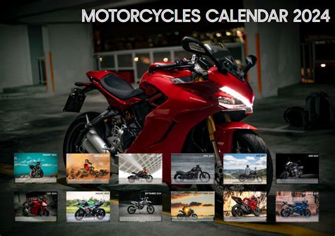 2024 Triumph Motorcycle Calendar Patsy Jenine