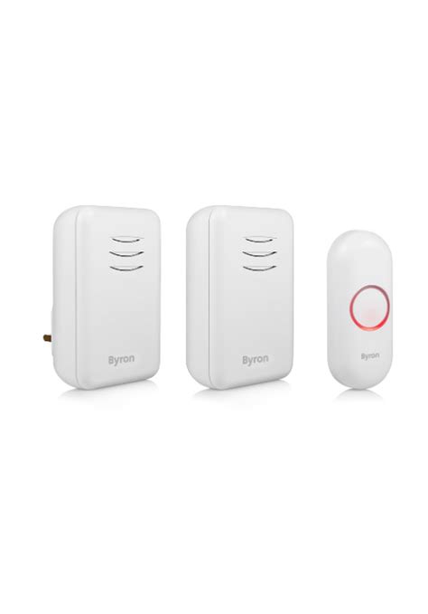 Byron Dby Wireless Portable Doorbell Set M Range