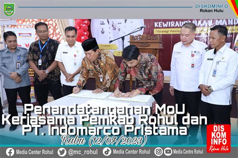 Dukung Tingkatkan Pemasaran Dan Kualitas Produk Umkm Rohul Bupati