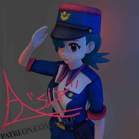 Archivo STL Officer Jenny Adult Clothed Bikini Nude NSFWPlan De