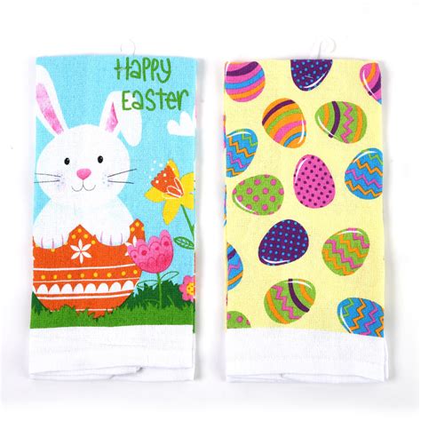 Wholesale Easter Printed Kitchen Towels | DollarDays