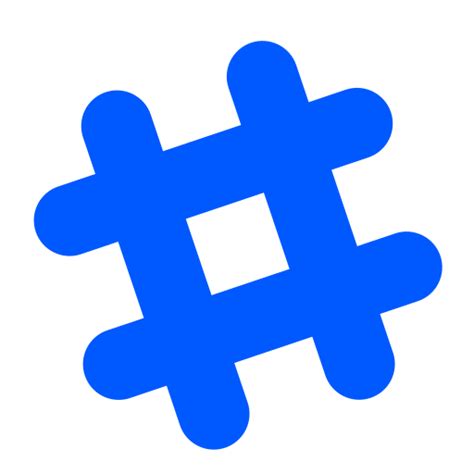 Slack Icon Png Symbol Blue