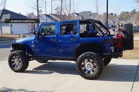 Lifted 2009 Jeep Wrangler Unlimited Sahara