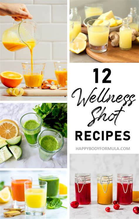 12 wellness shot recipes to kick start your day – Artofit