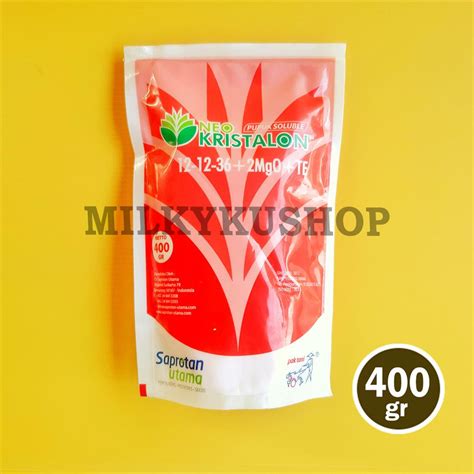 Jual Pupuk Neo Kristalon Merah Gram Kemasan Pabrik Pak Tani Buah