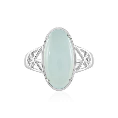 Aqua Chalzedon Silberring 6672AI Juwelo Schmuck