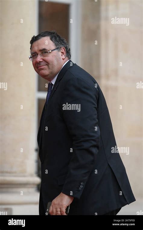 The CEO of French oil giant Total Patrick Pouyanne arrives for an ...