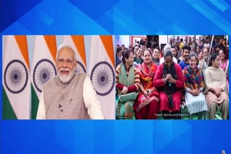 Pm Modi Virtually Interacts With Beneficiaries Of Viksit Bharat Sankalp