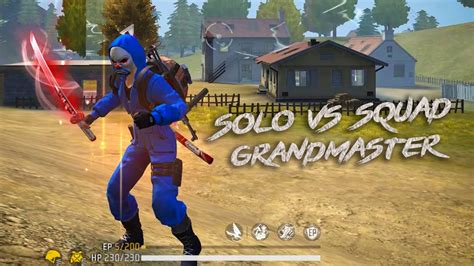 Grandmaster Lobby Solo Vs Squad Super Hard Surviving Youtube