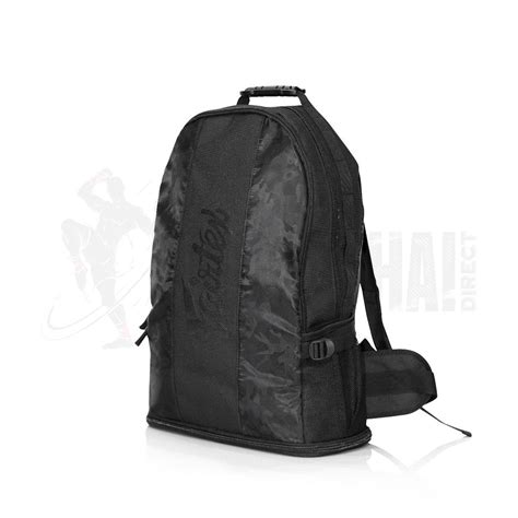 Fairtex BAG4 Backpack | Camo Green & Black Muay Thai Direct