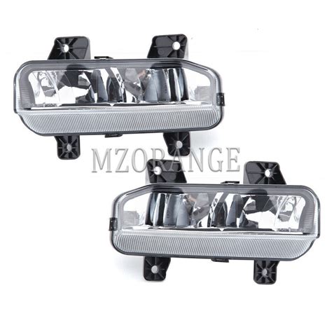 LED Front Bumper Fog Lights Driving Lamps For Dodge Ram 2500 3500 2019