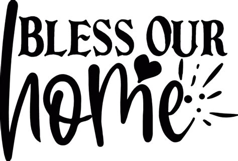 Bless Our Home Welcome Doormat Free Svg File Svg Heart