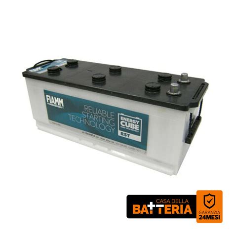 BATTERIA TRATTORE CAMION FIAMM A 120 120Ah 850A SX RSTd ENERGYCUBE