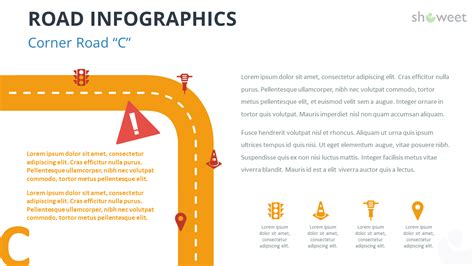 Mod Les Infographiques De Routes Pour Powerpoint Showeet