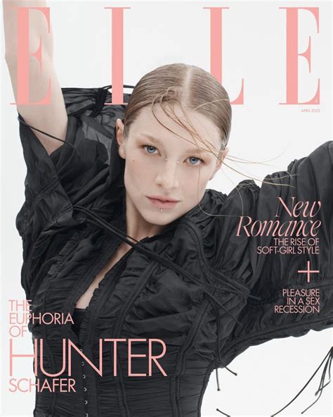 Hunter Schafer Elle Uk April 2023 Cover