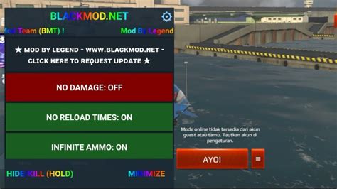 Modern Warship Mod Menu By Blackmod Youtube