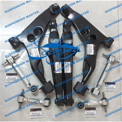 In Combo Set Front Rear Full Set Arm Adjustable Proton Wira