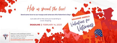 Valentines For Veterans Soldiers Angels