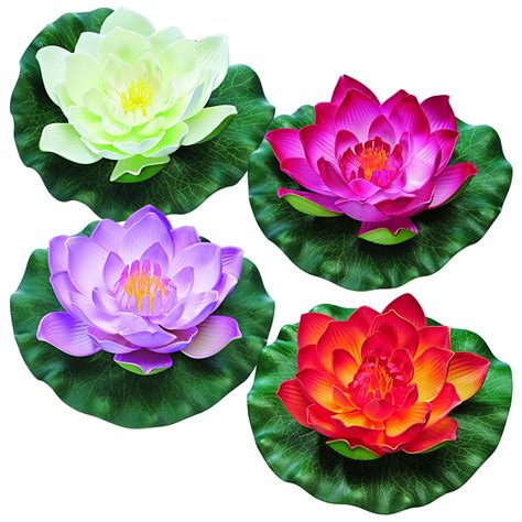 Oase Pontec PondoLily Floating Lily Pad Flower Decoration Pond Fish Koi ...