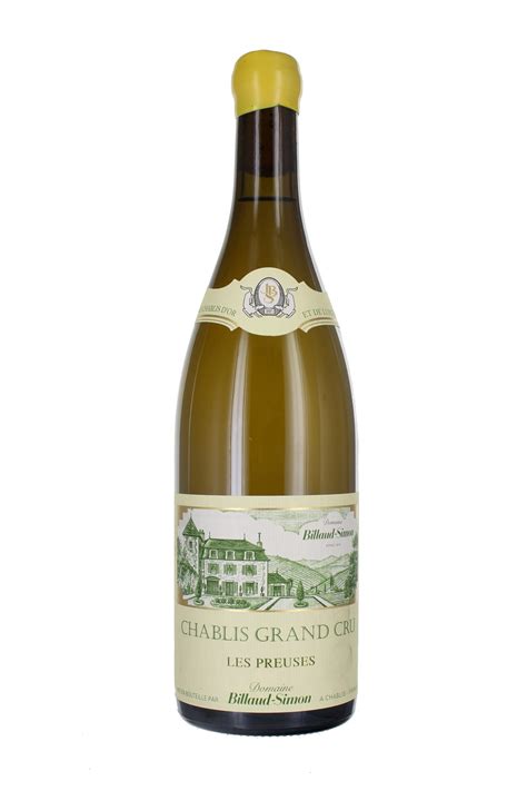 2012 Chablis Grand Cru Les Preuses Domaine Billaud Simon 12 X