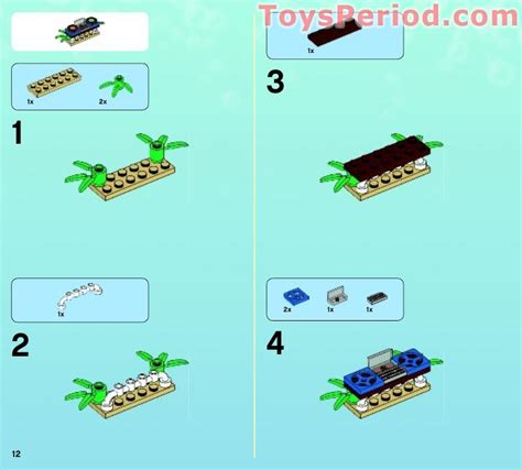 Lego Bikini Bottom Undersea Party Instructions And Parts List
