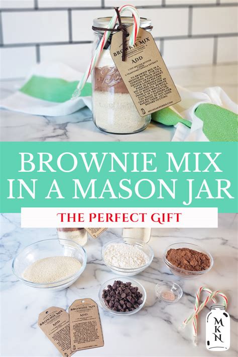 Diy Homemade Brownie Mix In Jar Best Ever Fudge Brownies Melissa K Norris