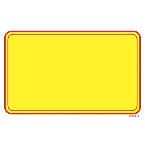 Price Sign Template