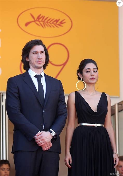 Adam Driver Golshifteh Farahani Montée Des Marches Du Film Paterson