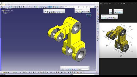 Catia V5 Tutorial Exercise 34 Youtube