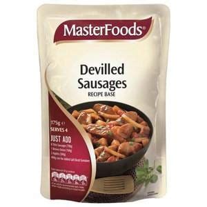 Buy Masterfoods Devilled Sausages Recipe Base G Online Worldwide