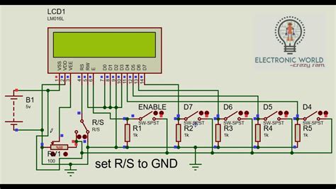 Ascii Code In 16x2 Lcd Display Shortvideo Proteus Basic Of Lcd Youtube