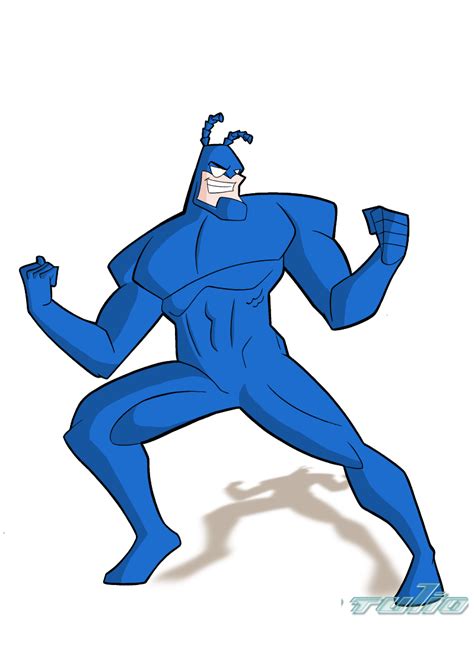 comic cartoons: The Tick