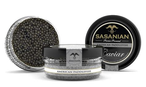 Amazon.com: OVERNIGHT GUARANTEED! Premium Fresh American Wild Spoonbill Paddlefish Caviar 2 oz ...