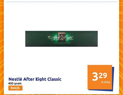 Nestlé After Eight Classic Aanbieding bij Action 1Folders nl