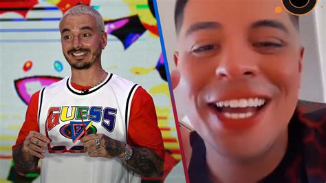 Mira la reacción de Eduin Caz al conocer que a J Balvin le gusta la