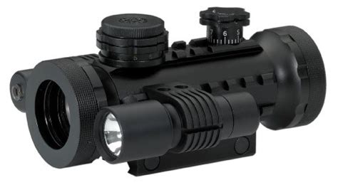 BSA 30 Mm Stealth Tactical Rifle Scope With Illuminated Red Green And