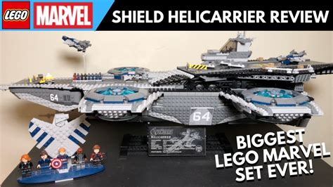 Lego Marvel Shield Helicarrier Set Review With Power Functions