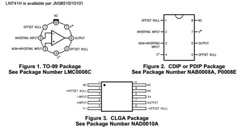 LM741 Datasheet - LM741CN DIP - Operational Amplifier - TI