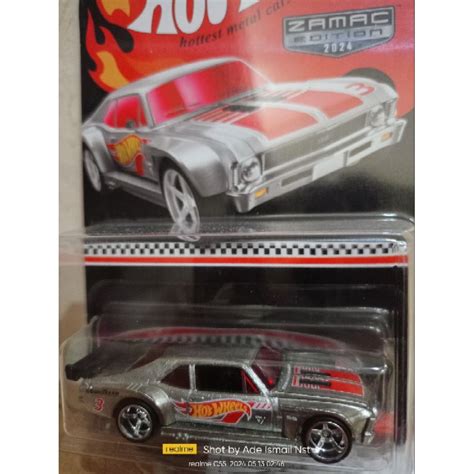 Jual Hotwheels Custom Chevy Nova Zamac Collector Edition Shopee