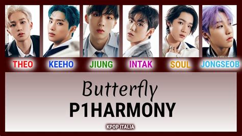 P1harmony Butterfly Color Coded Sub Ita YouTube