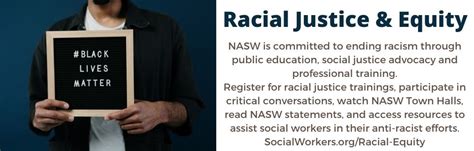 Social Justice And Anti Racism Committee National Association Of Social