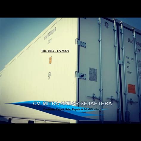 Jual Container Reefer Feet Carier Surabaya Mitra Akbar Sejahtera